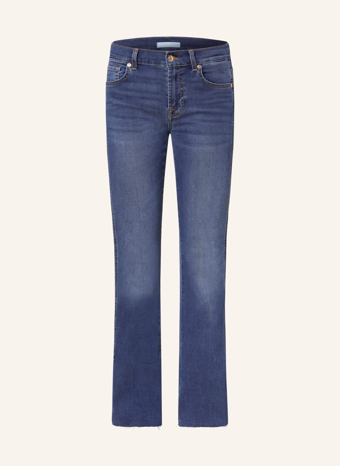 7 For All Mankind Bootcut Jeans Baiduc blau von 7 For All Mankind