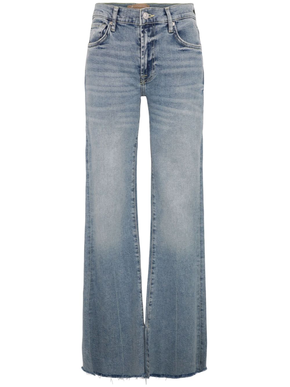 7 For All Mankind Bootcut Tailorless mid-rise jeans - Blue von 7 For All Mankind