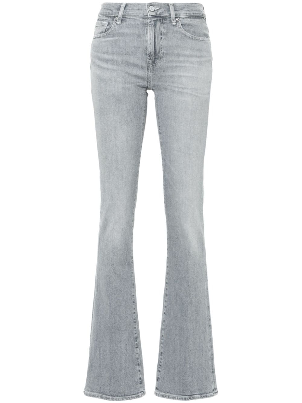 7 For All Mankind Illusion Space mid-rise bootcut jeans - Grey von 7 For All Mankind