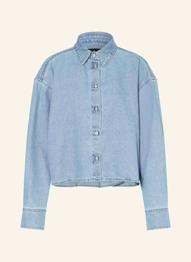 7 For All Mankind Jeans-Overshirt Nina blau von 7 For All Mankind