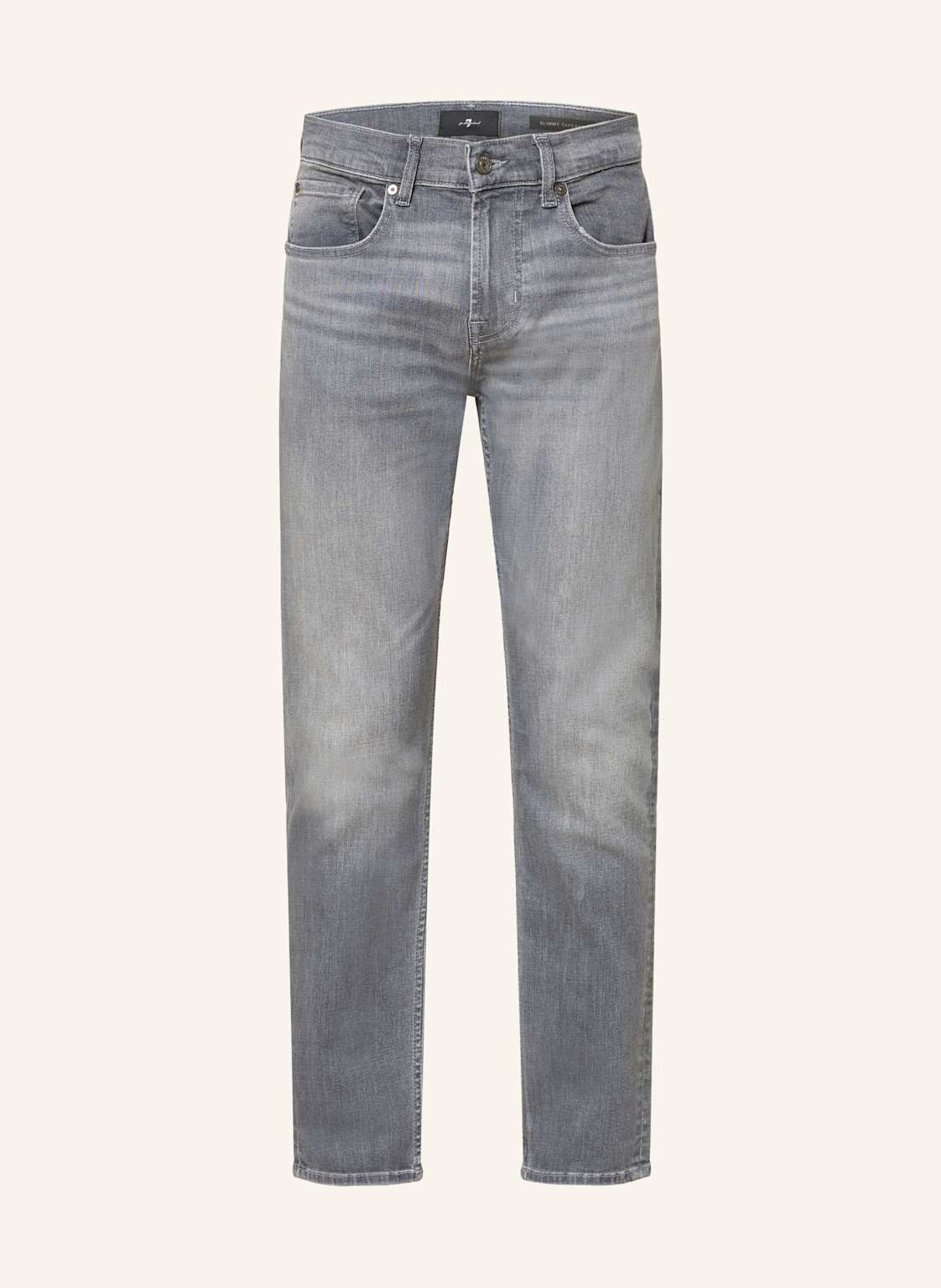 7 For All Mankind Jeans Slimmy Tapered Skinny Fit grau von 7 For All Mankind
