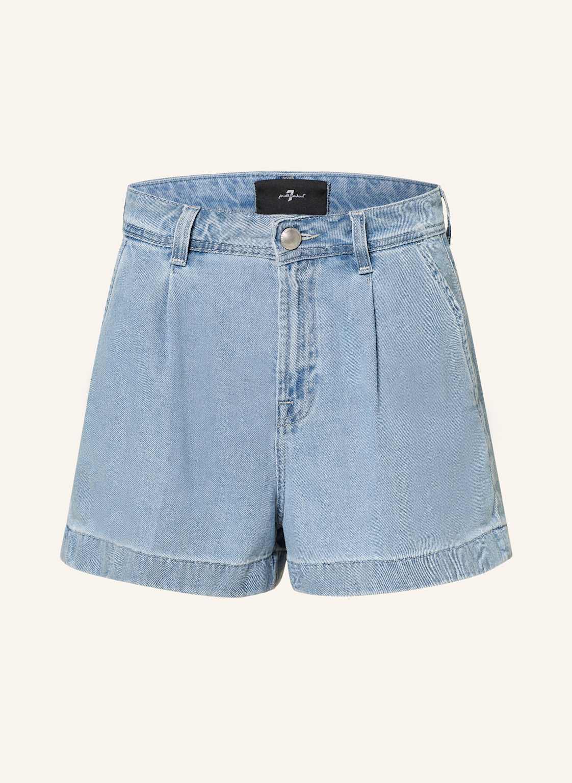 7 For All Mankind Jeansshorts blau von 7 For All Mankind