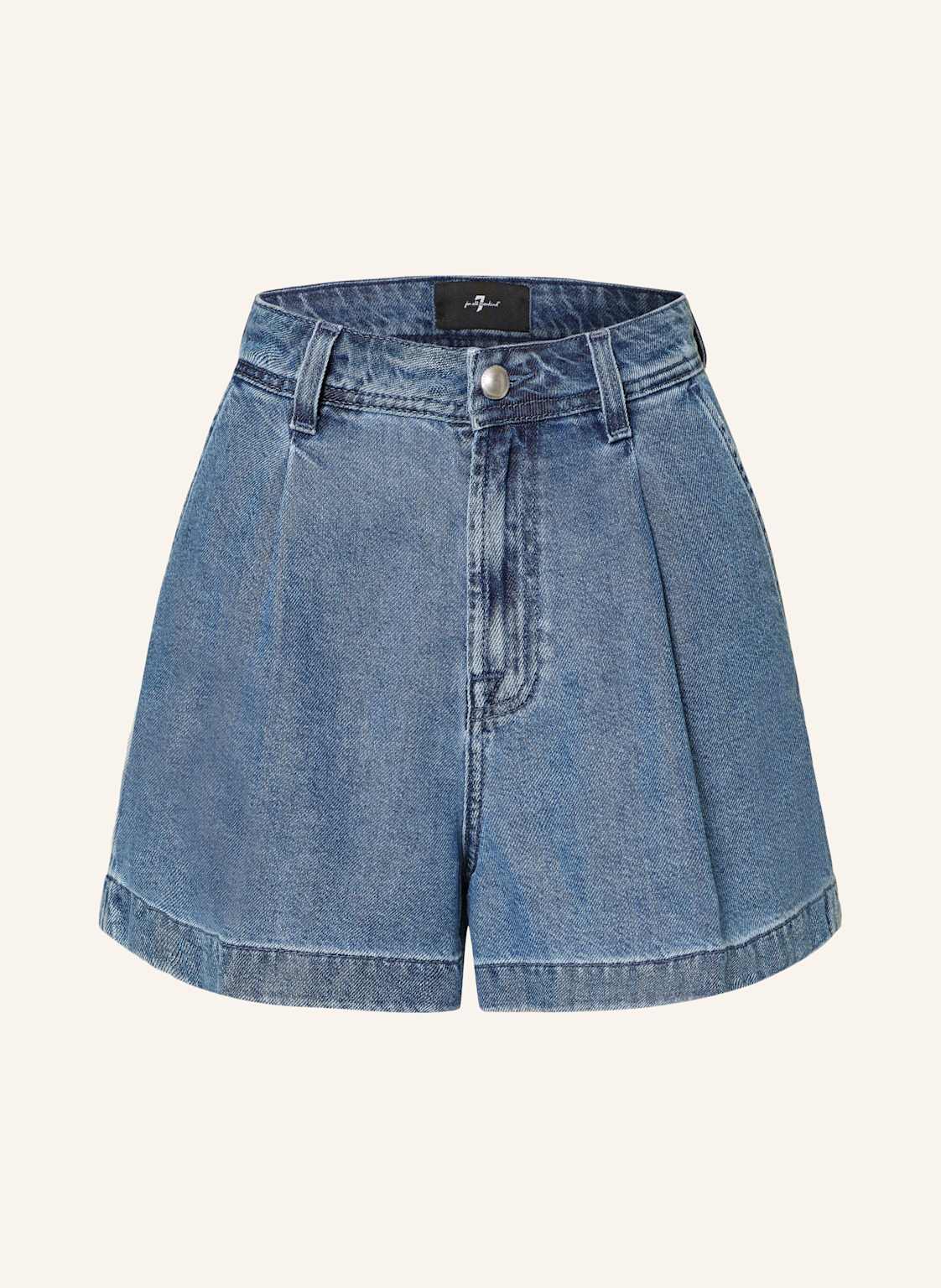 7 For All Mankind Jeansshorts blau von 7 For All Mankind