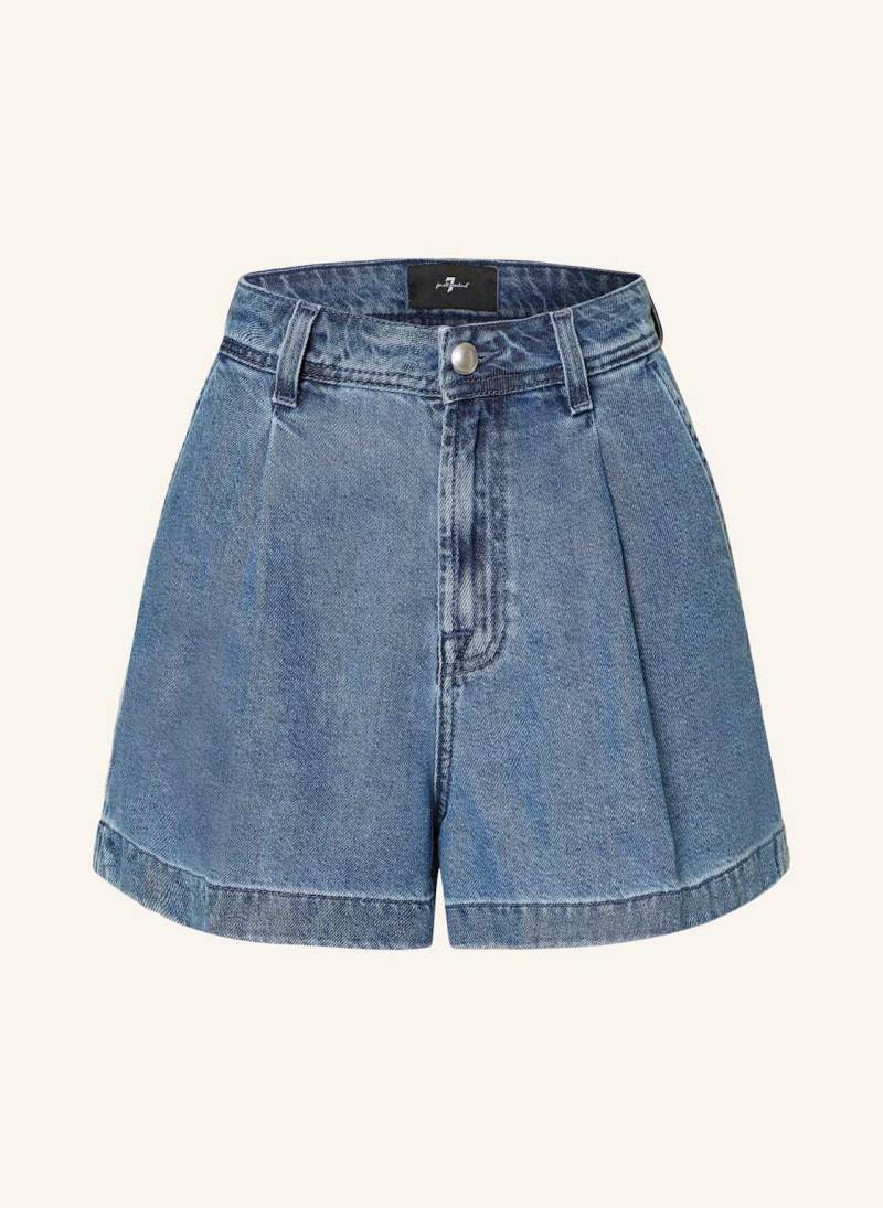 7 For All Mankind Jeansshorts blau von 7 For All Mankind