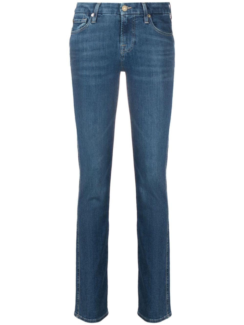 7 For All Mankind Kimmie straight-leg jeans - Blue von 7 For All Mankind