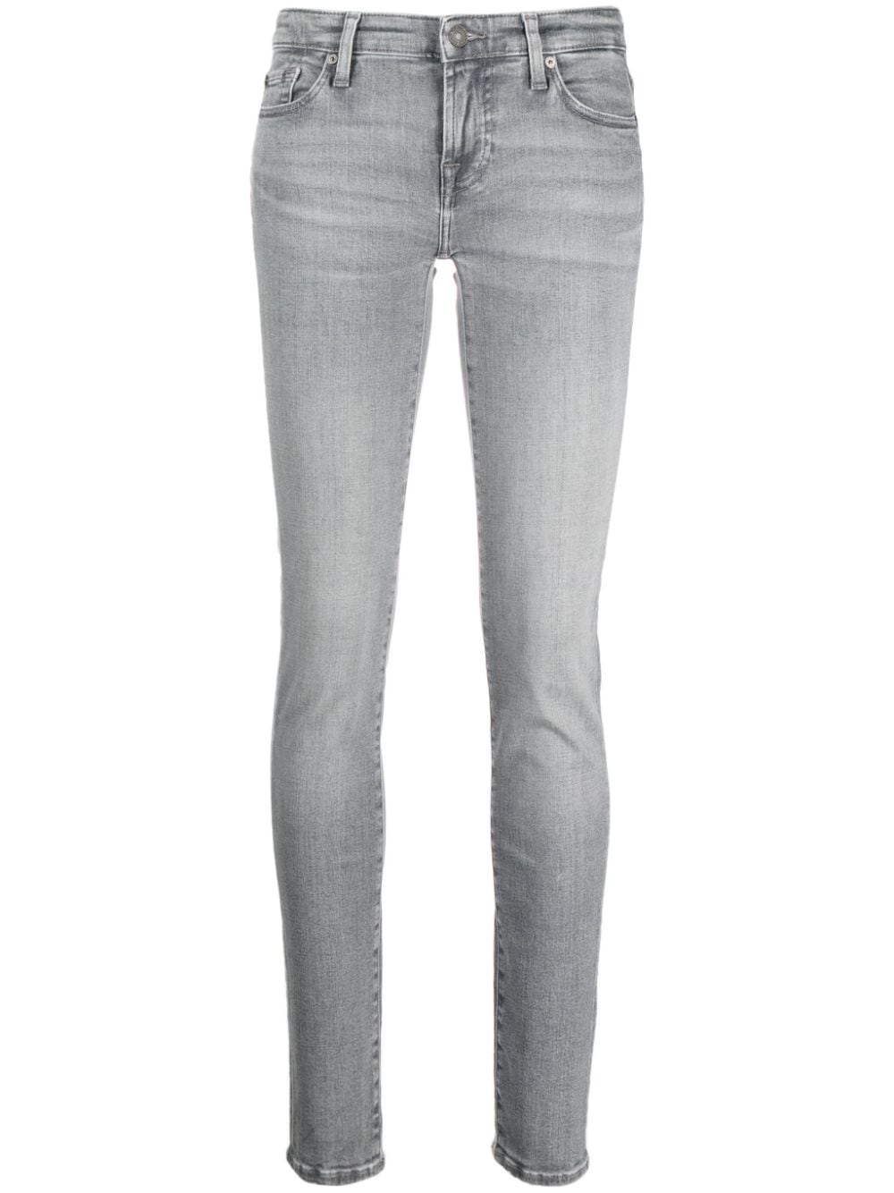 7 For All Mankind Pyper Slim Illusion skinny jeans - Grey von 7 For All Mankind