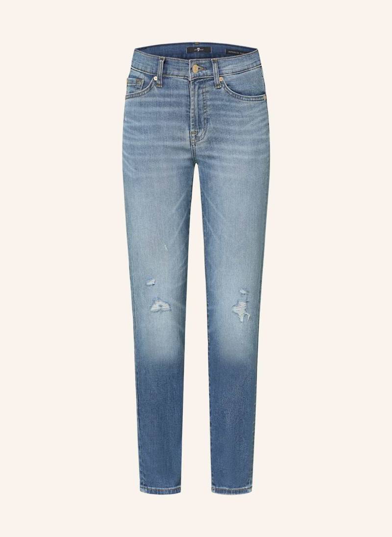 7 For All Mankind Skinny Jeans Roxanne Mimosa blau von 7 For All Mankind