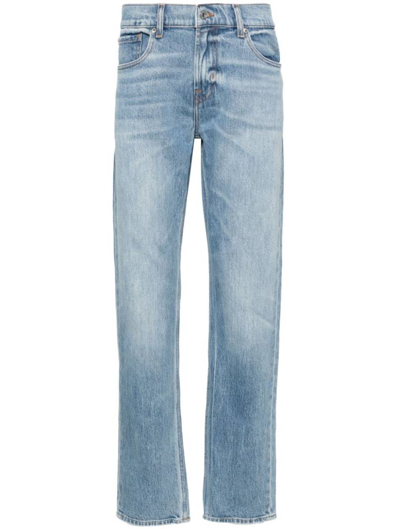 7 For All Mankind Slimmy Step Up mid-rise slim jeans - Blue von 7 For All Mankind