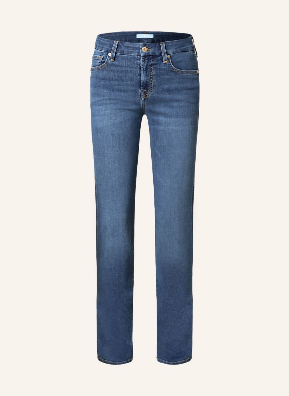 7 For All Mankind Straight Jeans Kimmie blau von 7 For All Mankind