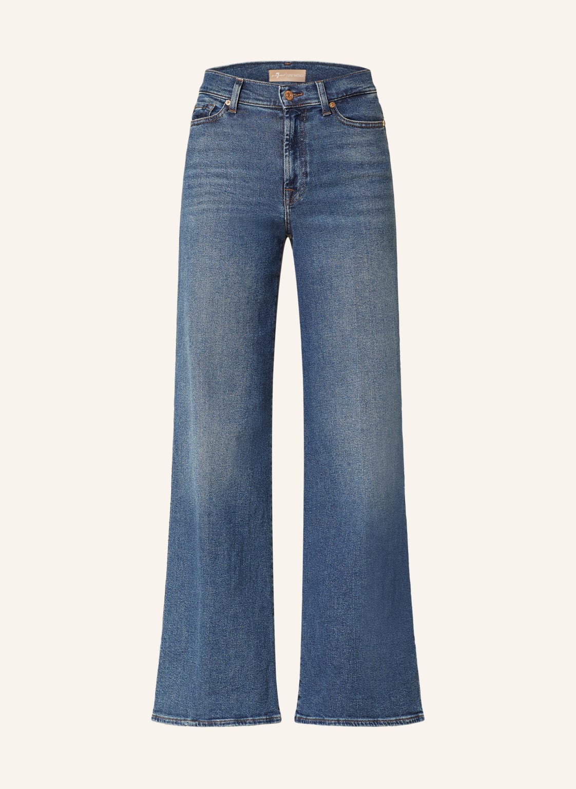 7 For All Mankind Straight Jeans Lotta blau von 7 For All Mankind