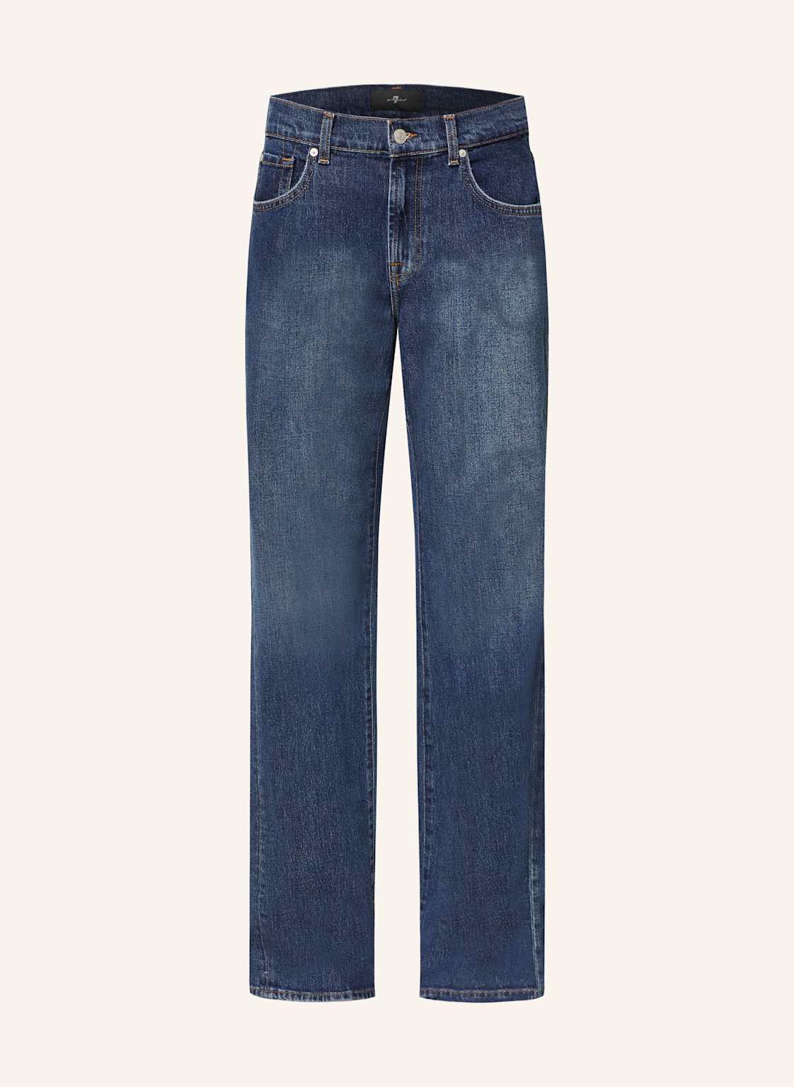7 For All Mankind Straight Jeans Tess blau von 7 For All Mankind