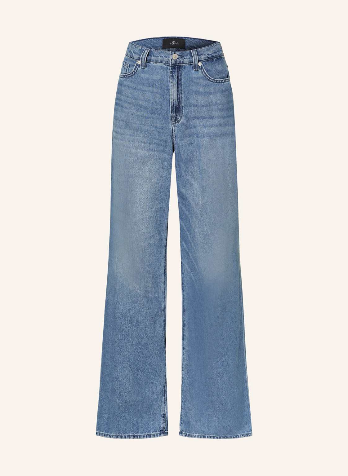 7 For All Mankind Wide Leg Jeans Lotta blau von 7 For All Mankind
