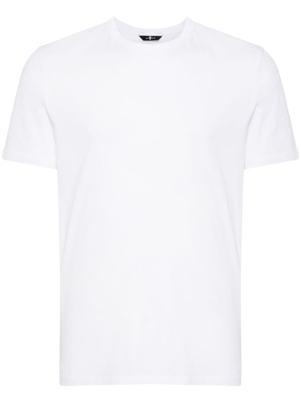 7 For All Mankind cotton crew-neck T-shirt - White von 7 For All Mankind
