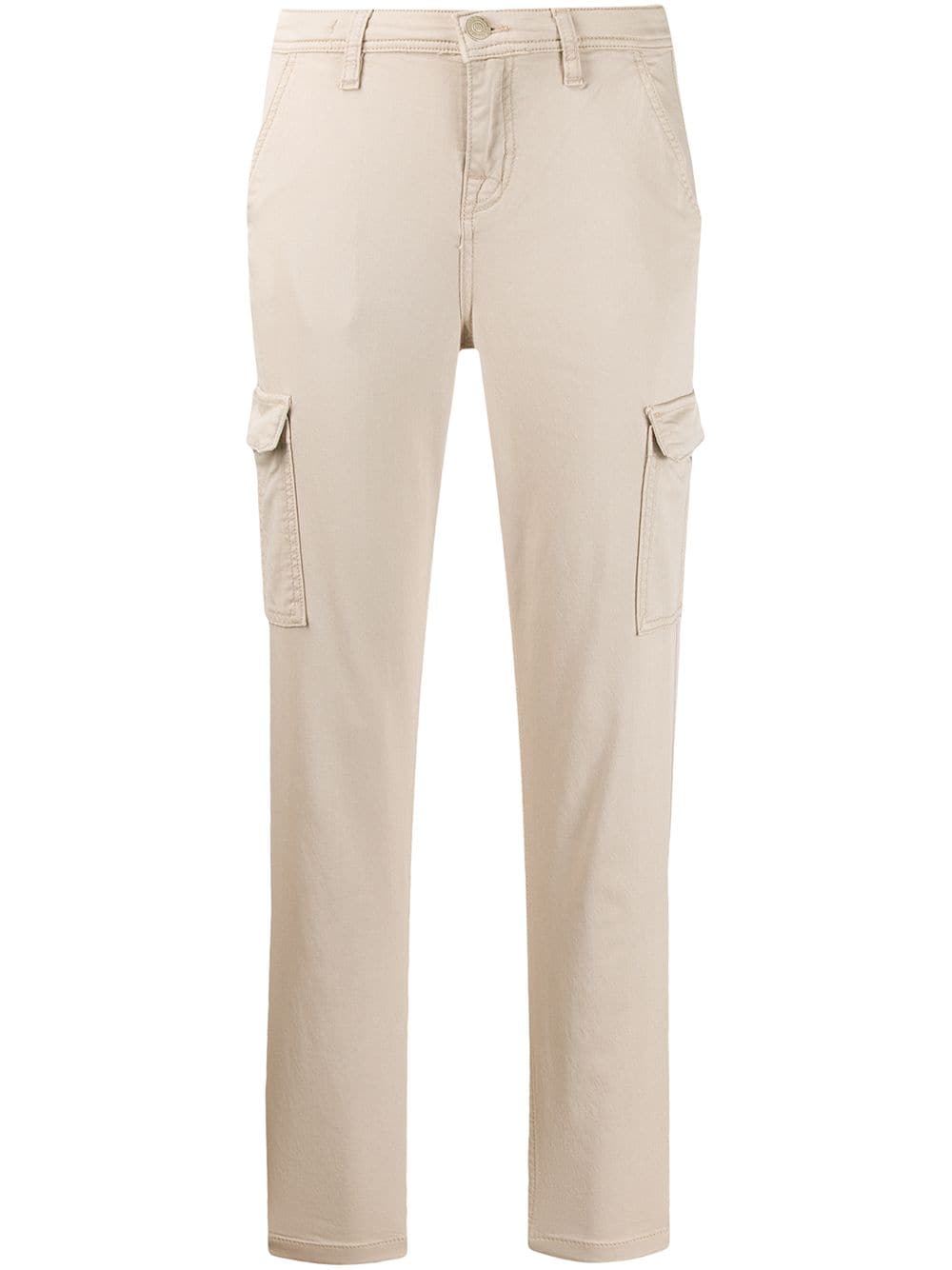 7 For All Mankind cropped slim-fit trousers - Neutrals von 7 For All Mankind