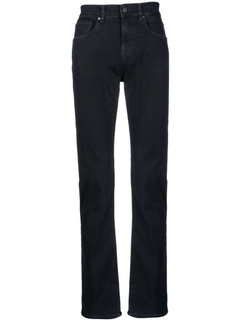 7 For All Mankind low-rise slim-cut jeans - Blue von 7 For All Mankind