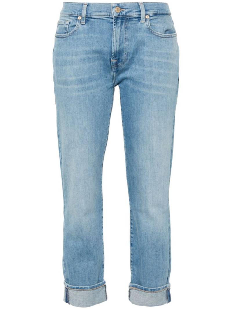 7 For All Mankind mid-rise boyfriend jeans - Blue von 7 For All Mankind