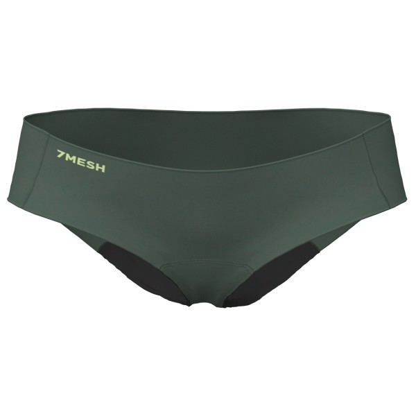 7mesh - Women's Foundation Brief - Velounterhose Gr S grün von 7mesh