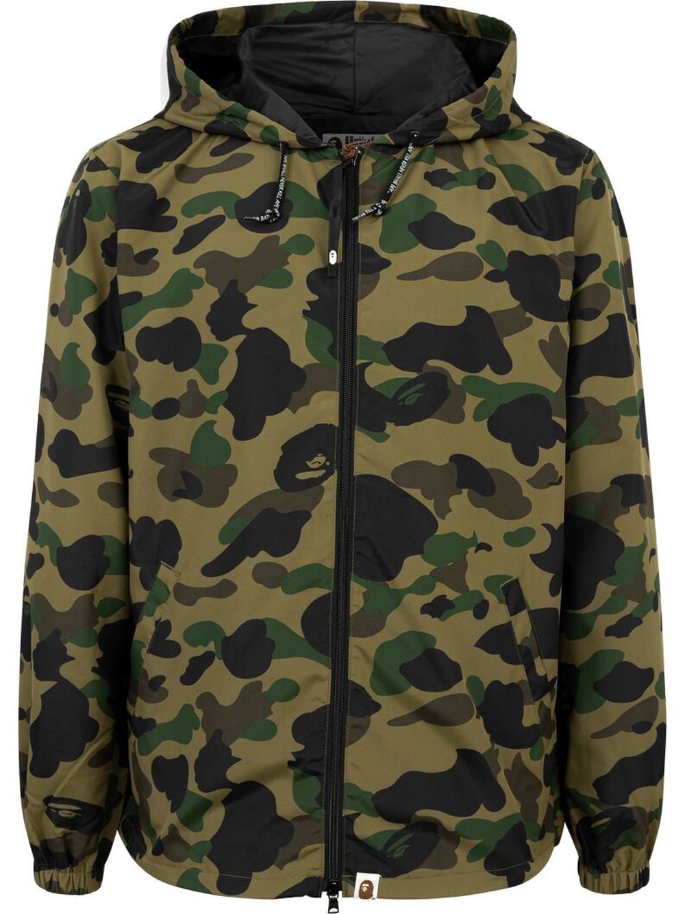 A BATHING APE® 1st Camo hoodie jacket - Green von A BATHING APE®