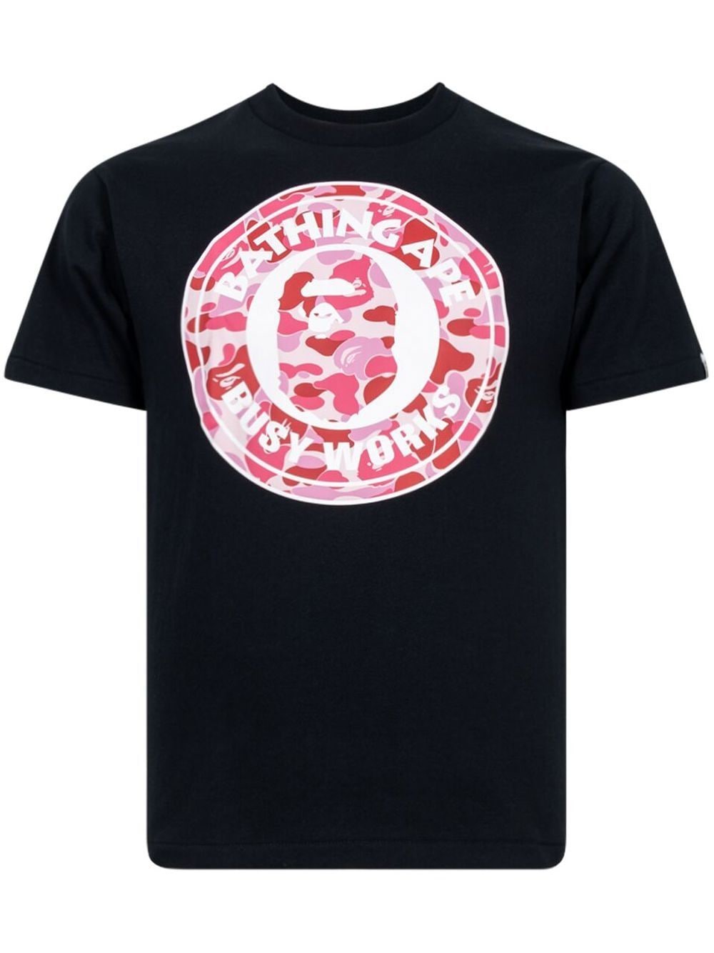 A BATHING APE® ABC Camo Busy Works "Black/Pink" T-shirt von A BATHING APE®