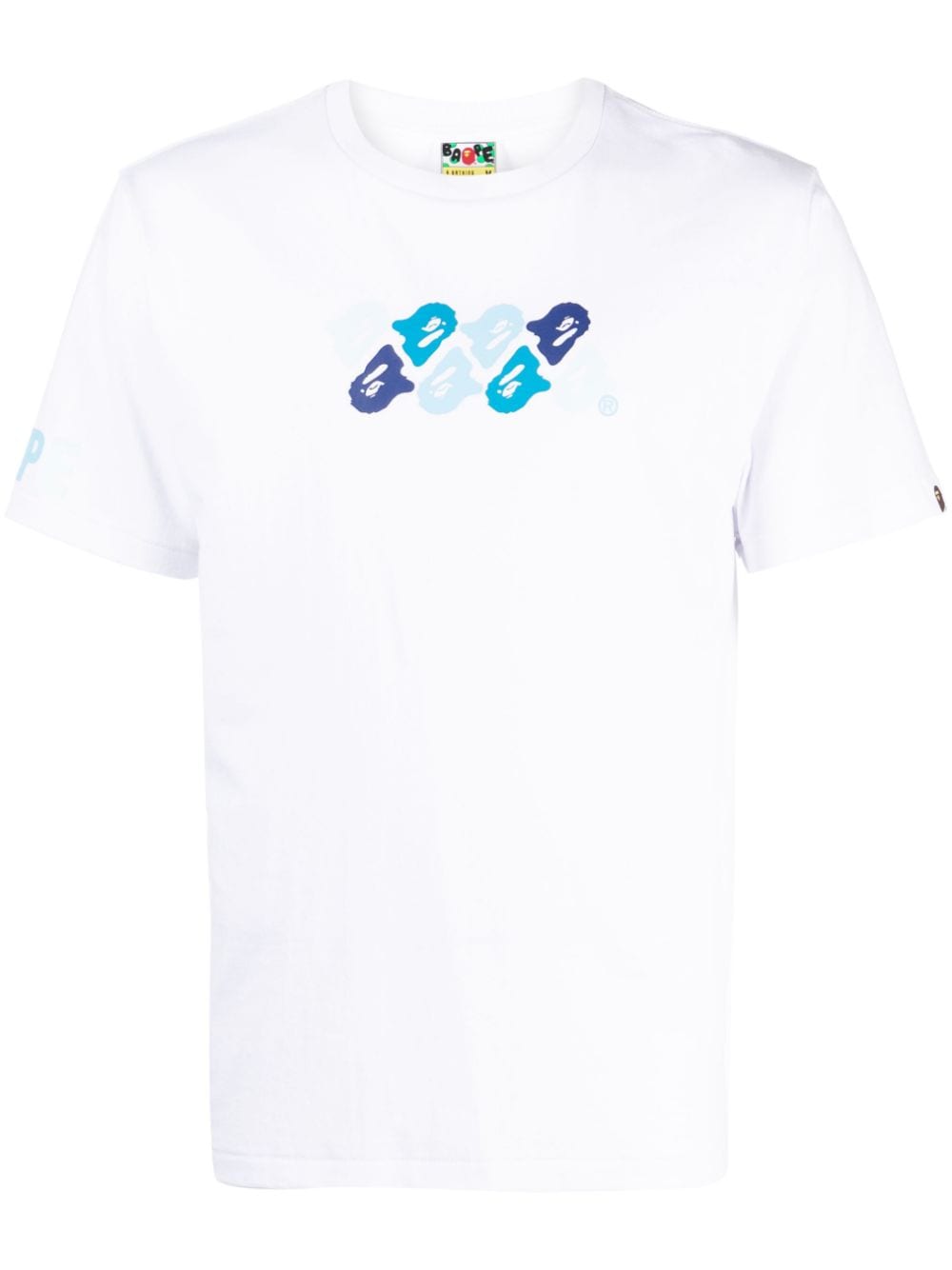 A BATHING APE® ABC camouflage-print T-shirt - White von A BATHING APE®