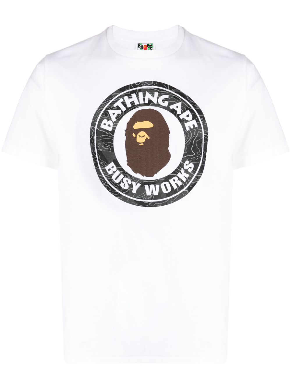 A BATHING APE® Busy Works cotton T-shirt - White von A BATHING APE®