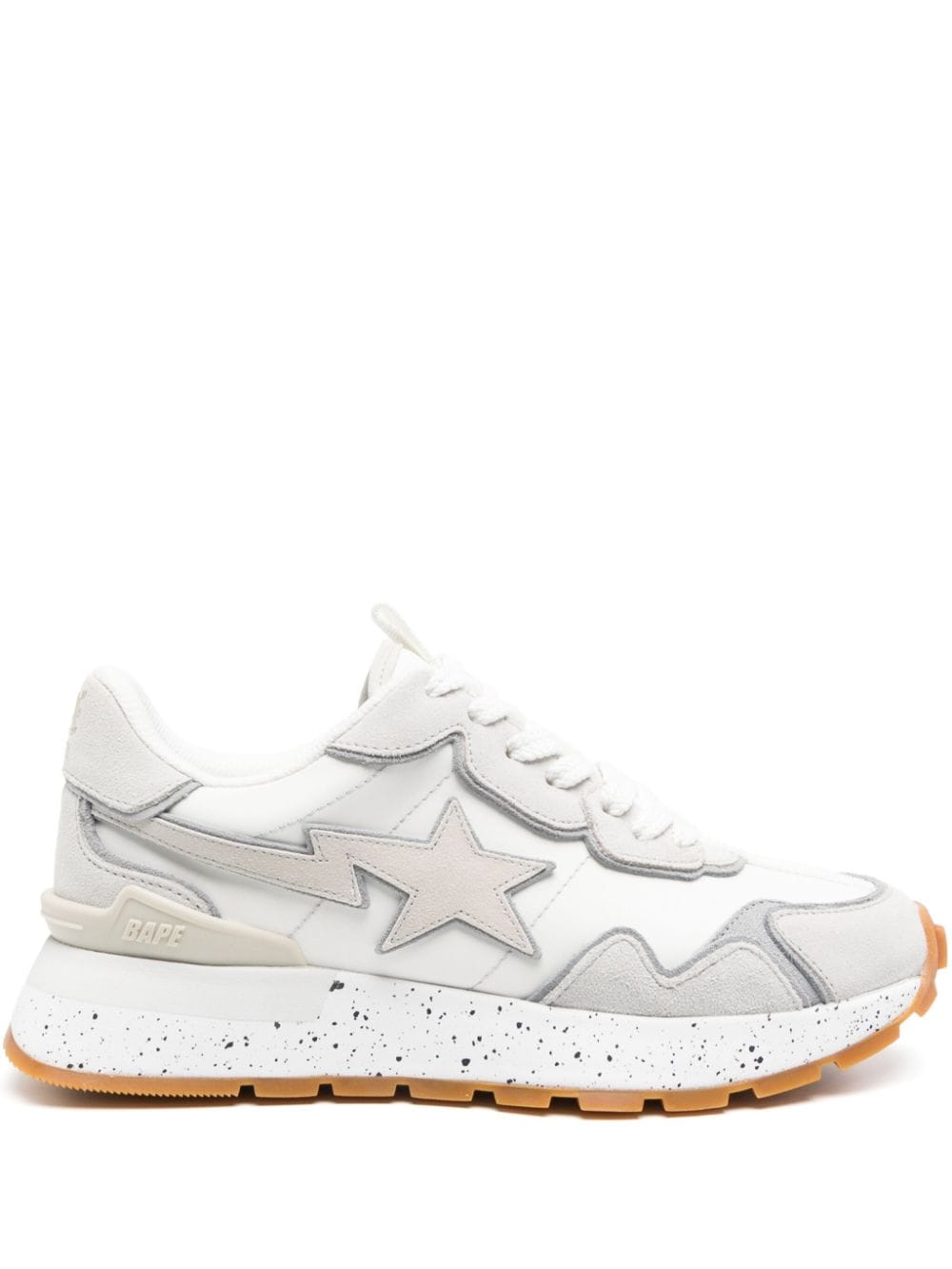 A BATHING APE® Road Sta Express #1 panelled sneakers - Grey von A BATHING APE®