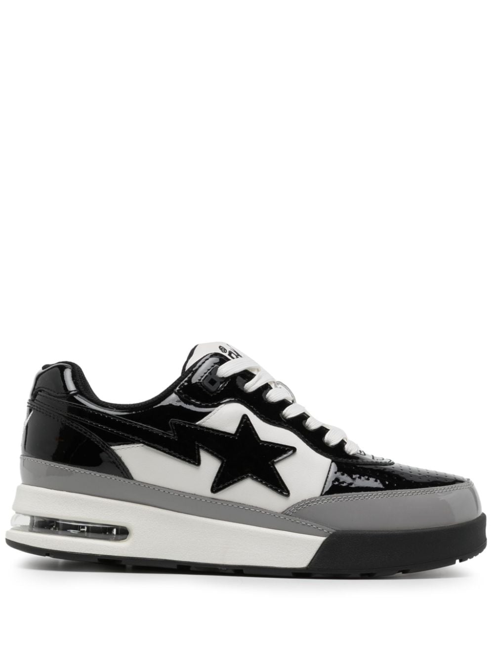 A BATHING APE® Road Sta star-patch sneakers - Black von A BATHING APE®