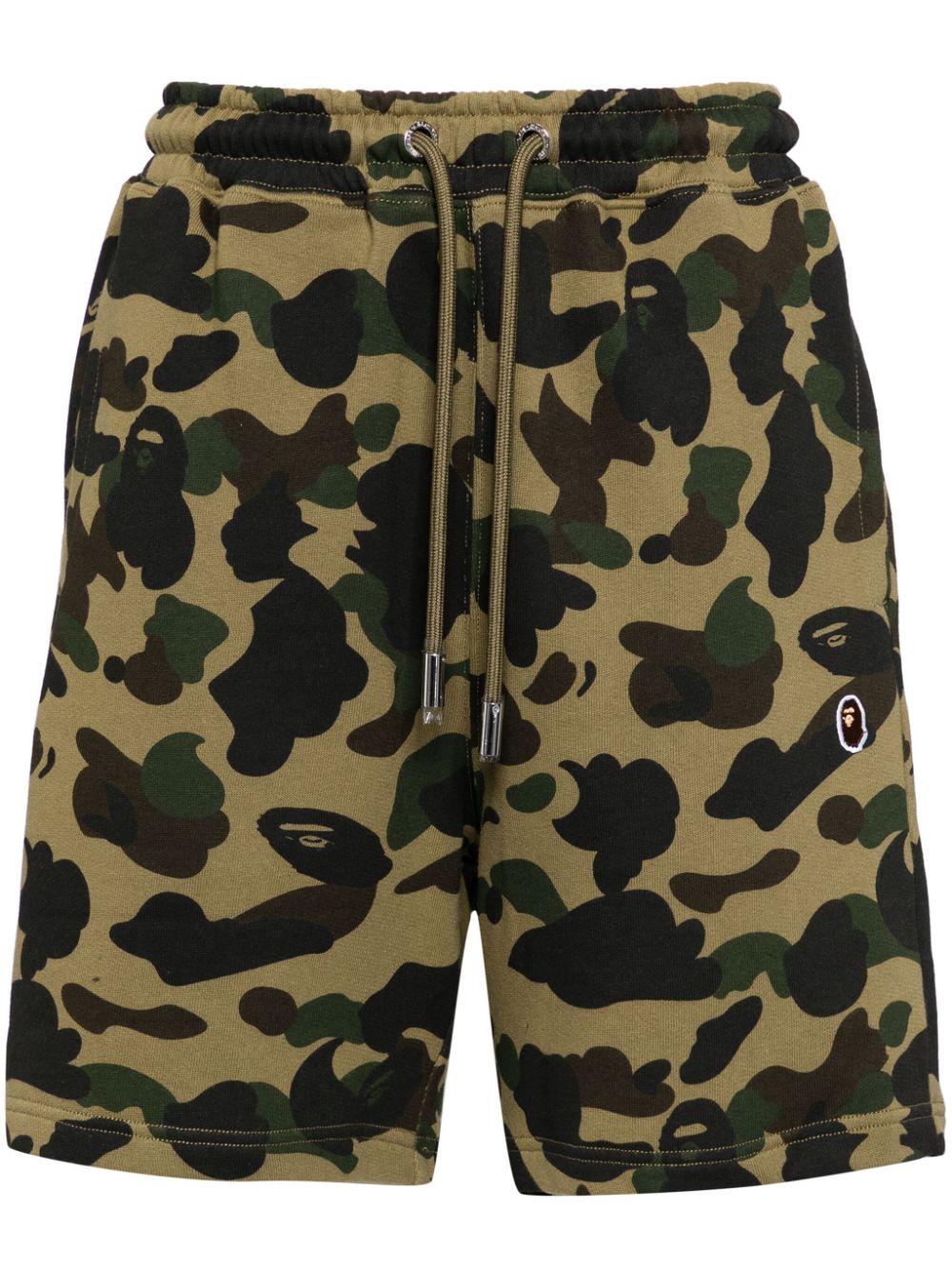 A BATHING APE® camouflage-print cotton-blend shorts - Green von A BATHING APE®