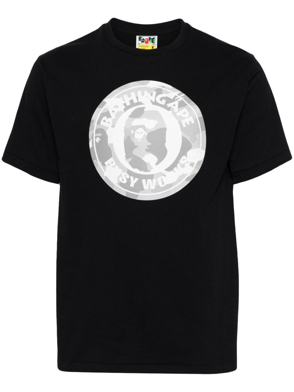 A BATHING APE® graphic-print cotton T-shirt - Black von A BATHING APE®