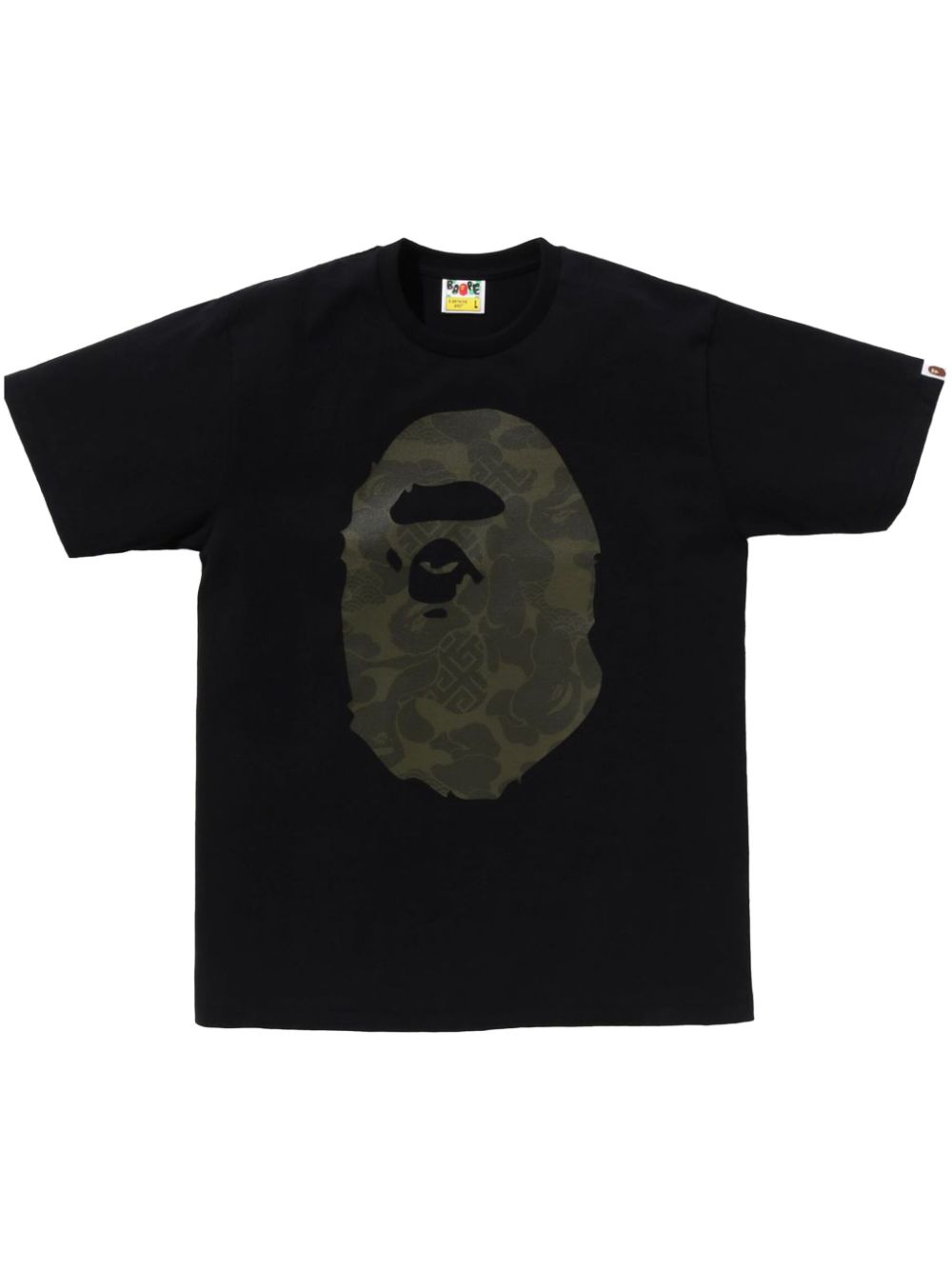 A BATHING APE® graphic-print cotton T-shirt - Black von A BATHING APE®