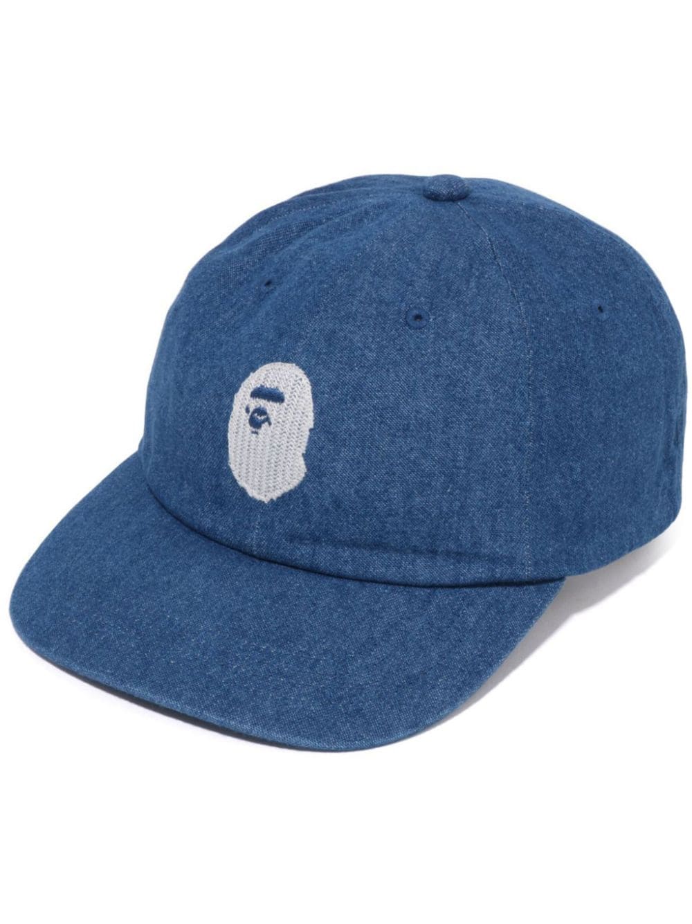 A BATHING APE® logo-charm denim cap set - Blue von A BATHING APE®
