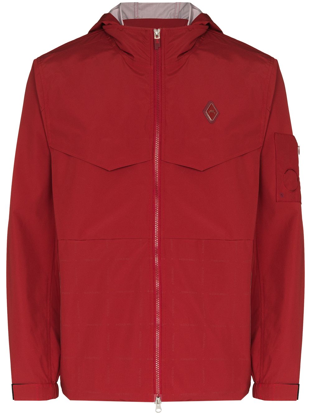 A-COLD-WALL* Essentials storm jacket - Red von A-COLD-WALL*