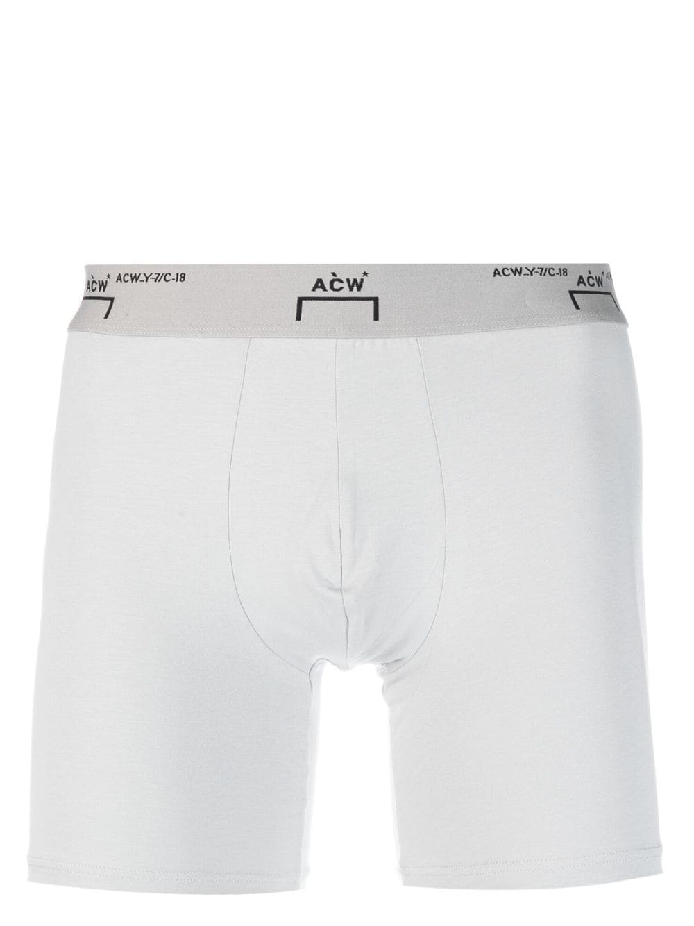 A-COLD-WALL* Bracket logo boxer shorts - Grey von A-COLD-WALL*