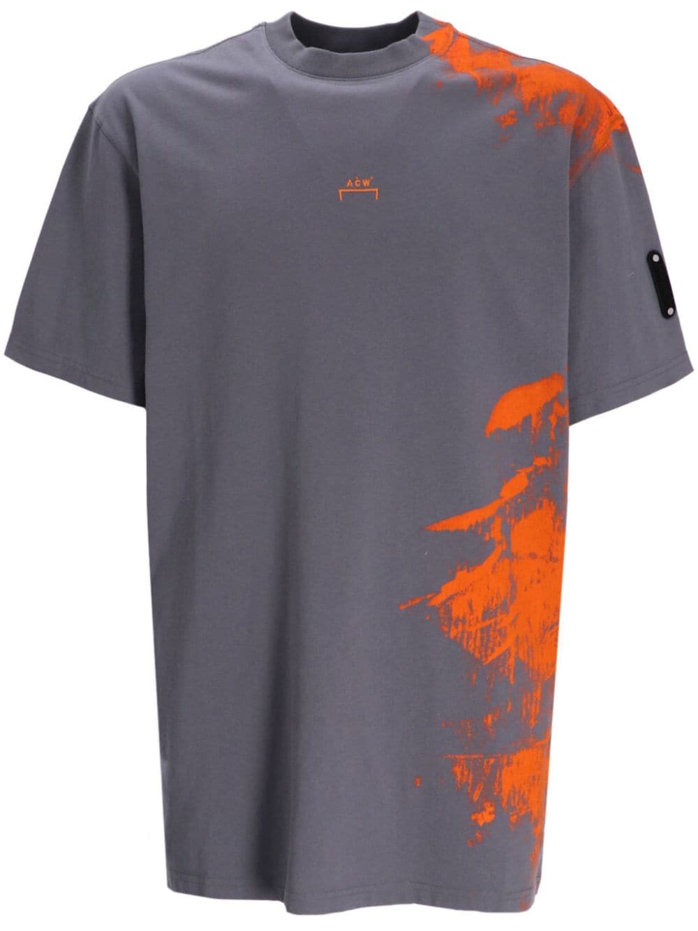 A-COLD-WALL* Brushstroke cotton T-shirt - Grey von A-COLD-WALL*