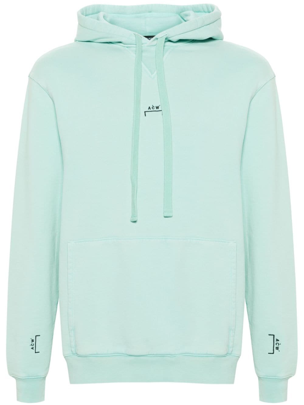 A-COLD-WALL* Essential cotton hoodie - Blue von A-COLD-WALL*