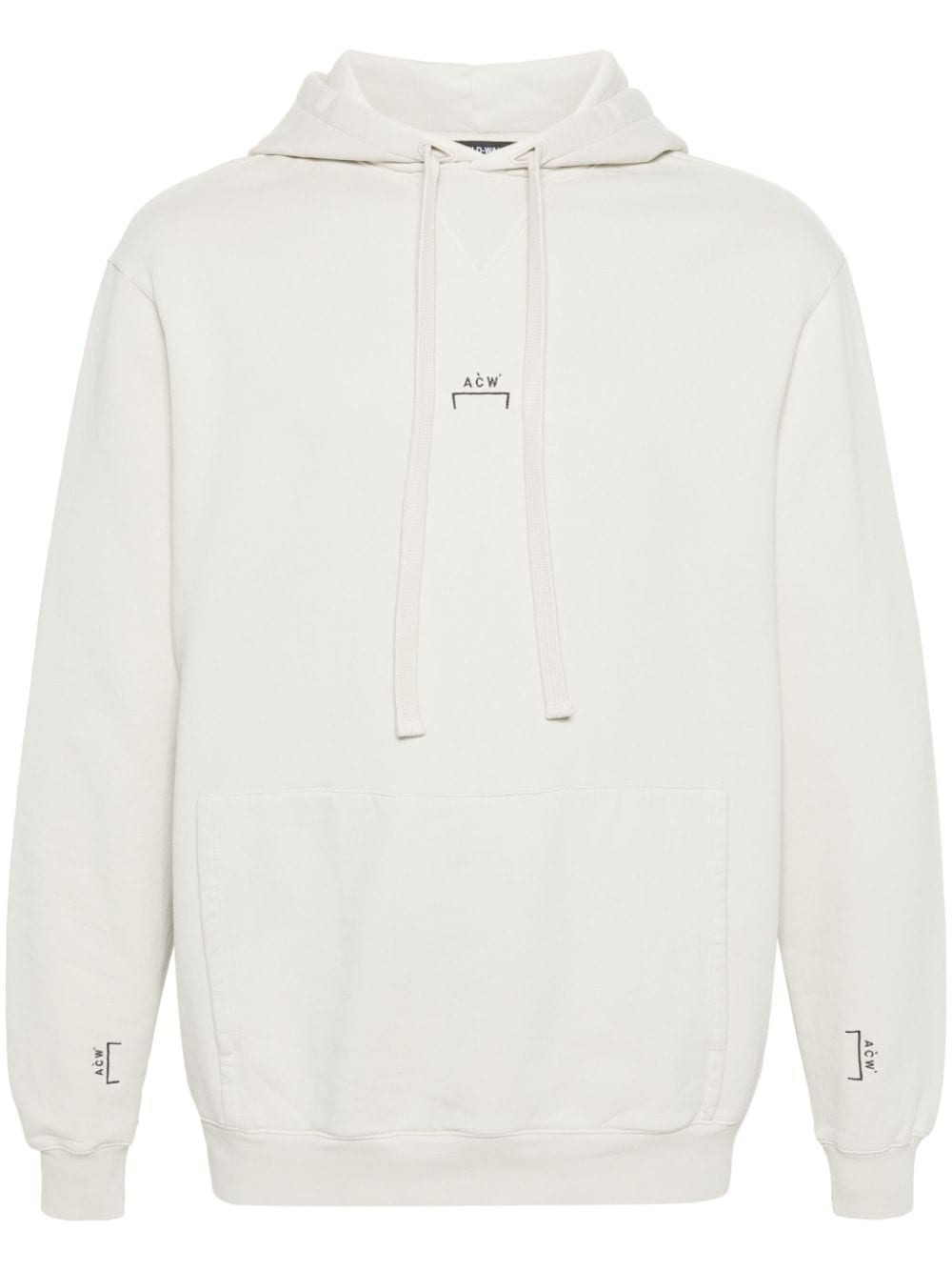 A-COLD-WALL* Essential cotton hoodie - Neutrals von A-COLD-WALL*