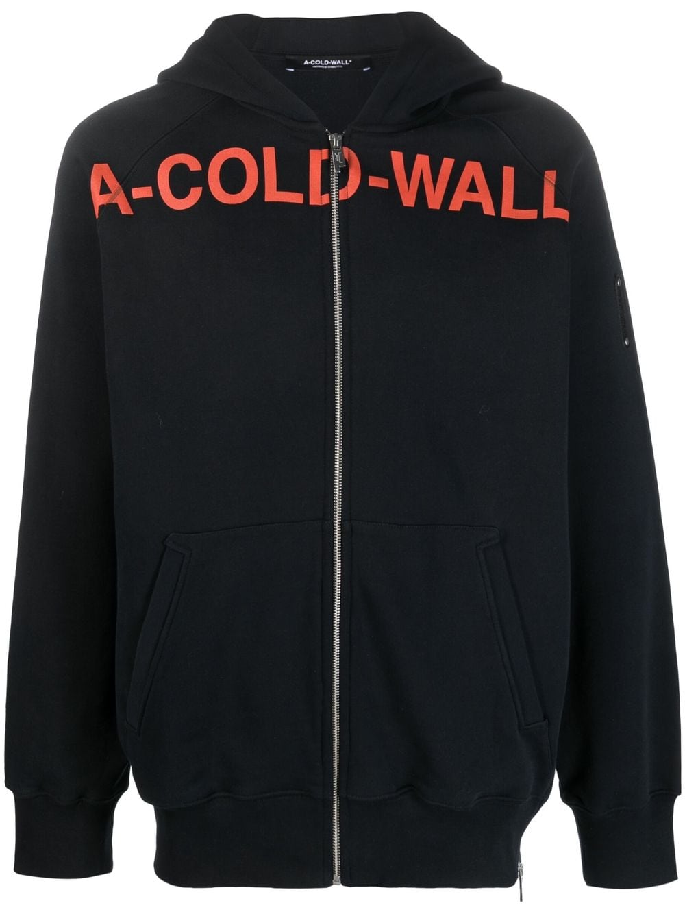 A-COLD-WALL* Sphere logo-print hoodie - Black von A-COLD-WALL*