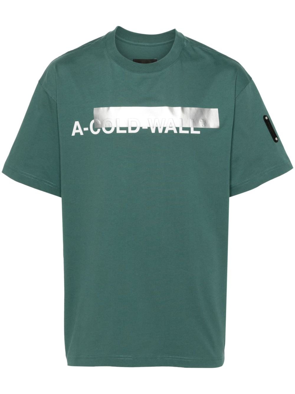 A-COLD-WALL* Strata logo-print T-shirt - Green von A-COLD-WALL*