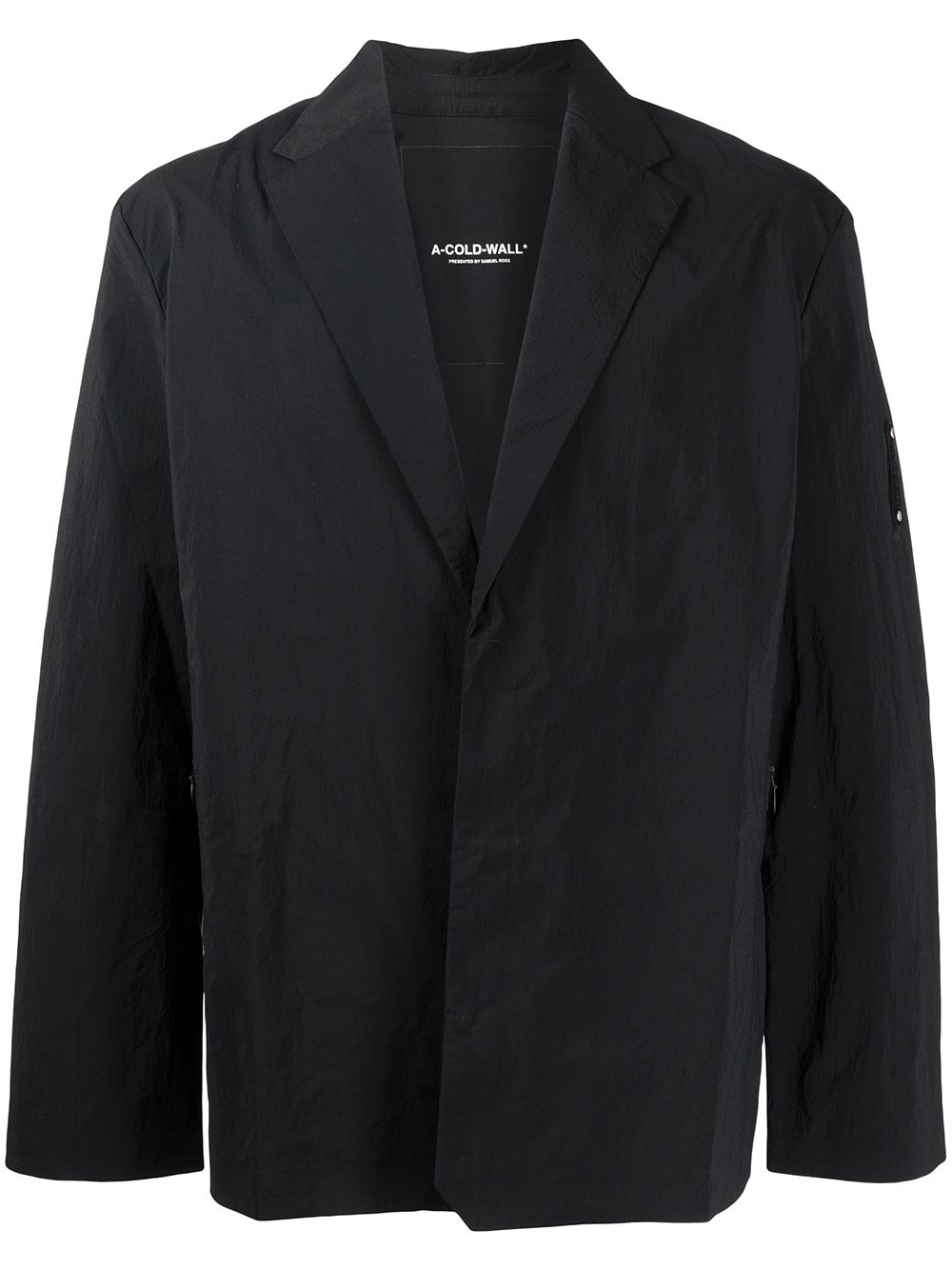 A-COLD-WALL* Tech single-breasted blazer - Black von A-COLD-WALL*