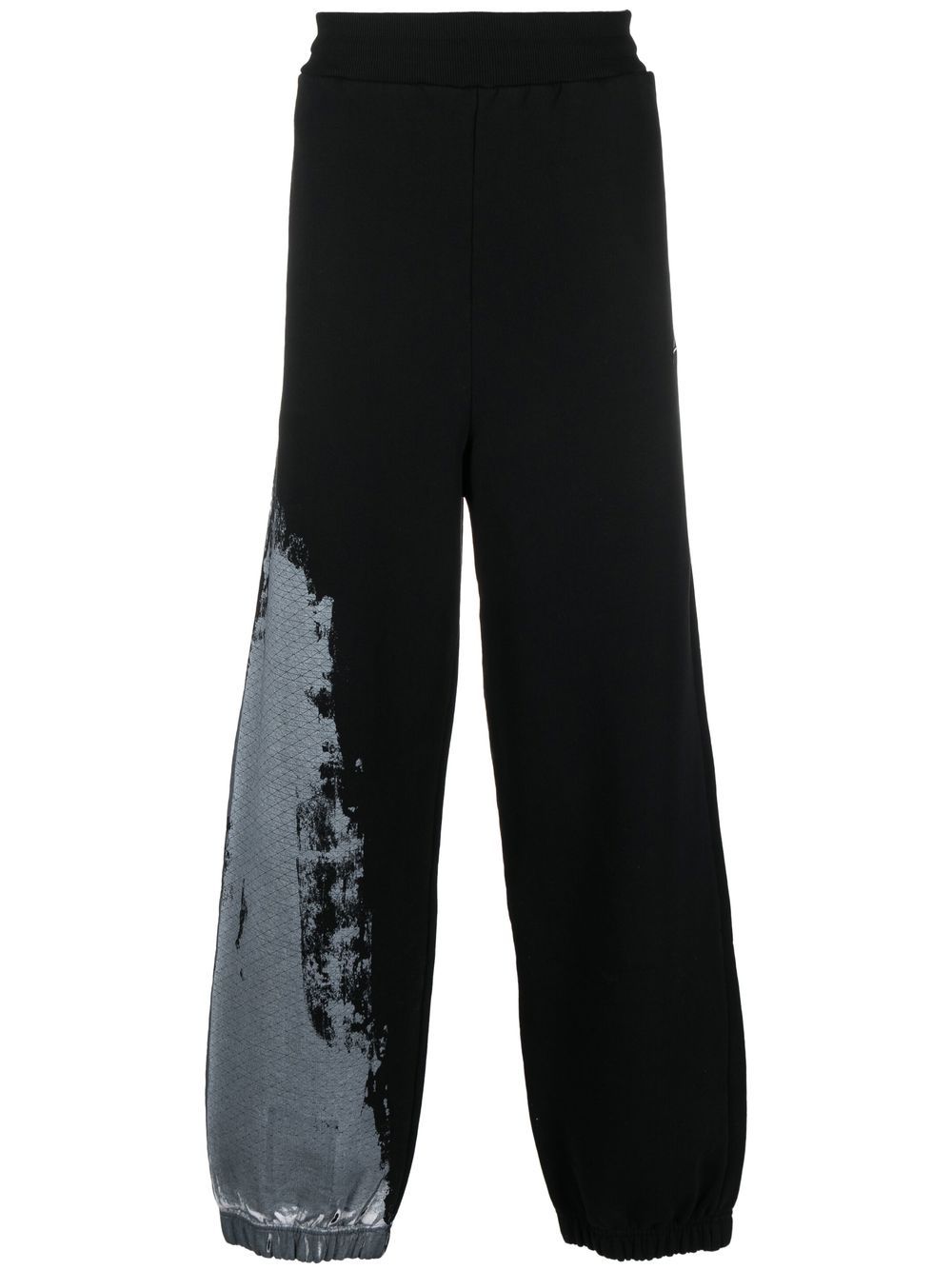 A-COLD-WALL* abstract-print track pants - Black von A-COLD-WALL*