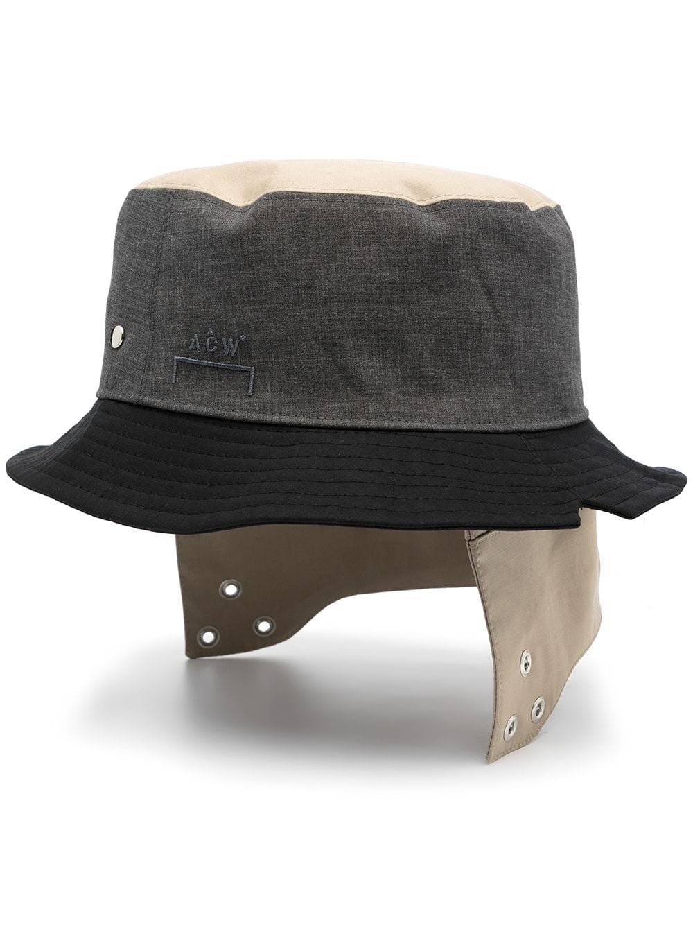 A-COLD-WALL* contrast bucket hat - Black von A-COLD-WALL*