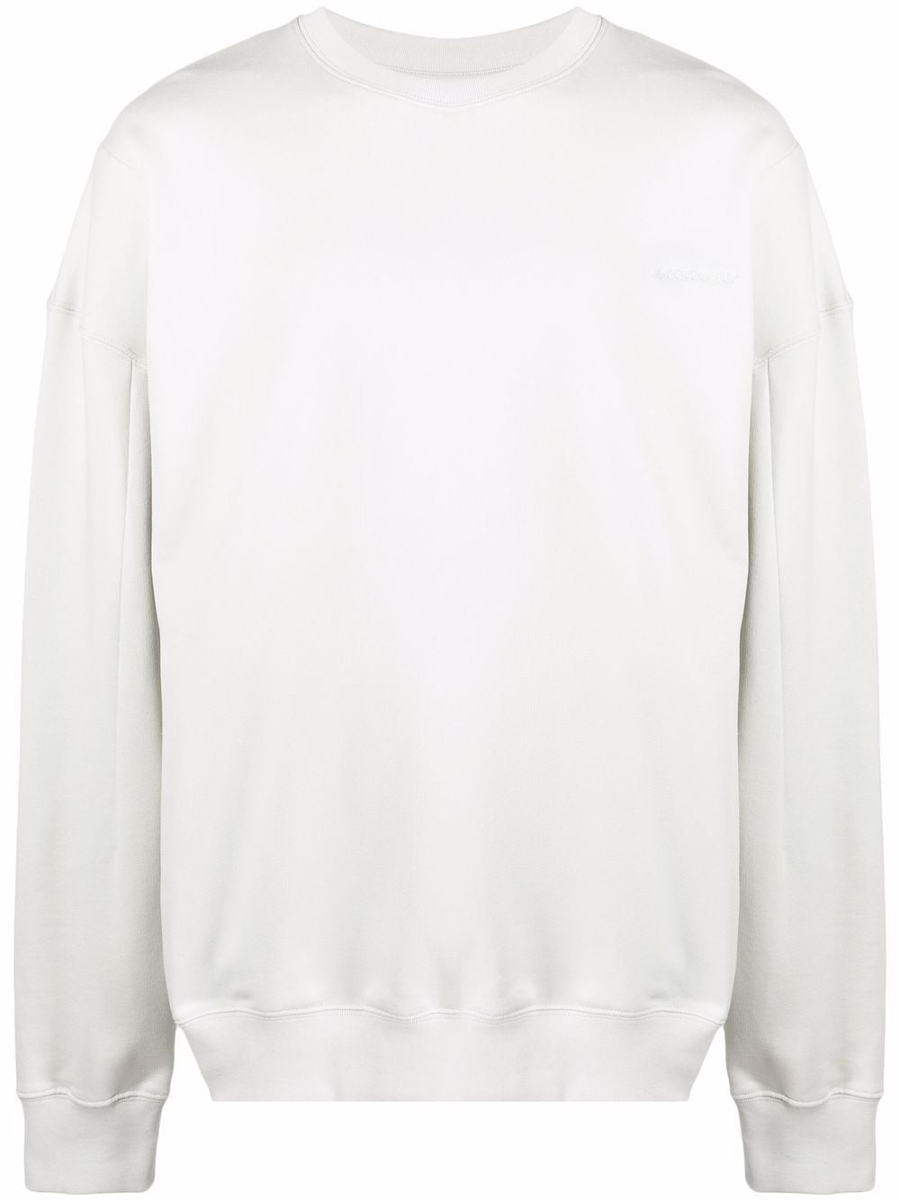 A-COLD-WALL* embroidered-logo oversize jumper - Neutrals von A-COLD-WALL*