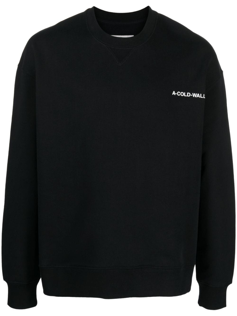 A-COLD-WALL* logo-print cotton sweatshirt - Black von A-COLD-WALL*