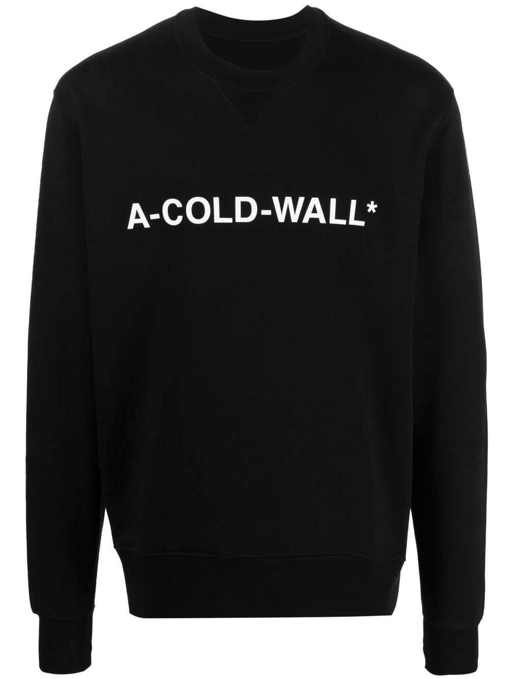 A-COLD-WALL* logo-print crew neck sweatshirt - Black von A-COLD-WALL*