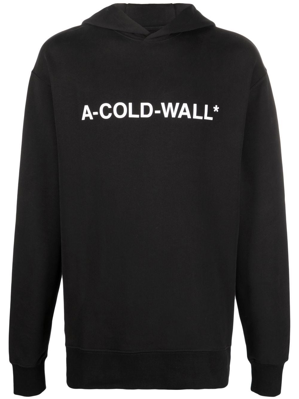 A-COLD-WALL* logo-print pullover hoodie - Black von A-COLD-WALL*