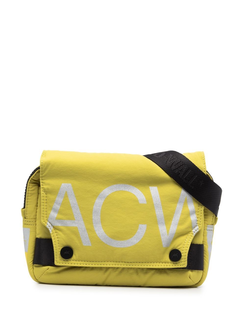 A-COLD-WALL* logo-print shoulder bag - Green von A-COLD-WALL*