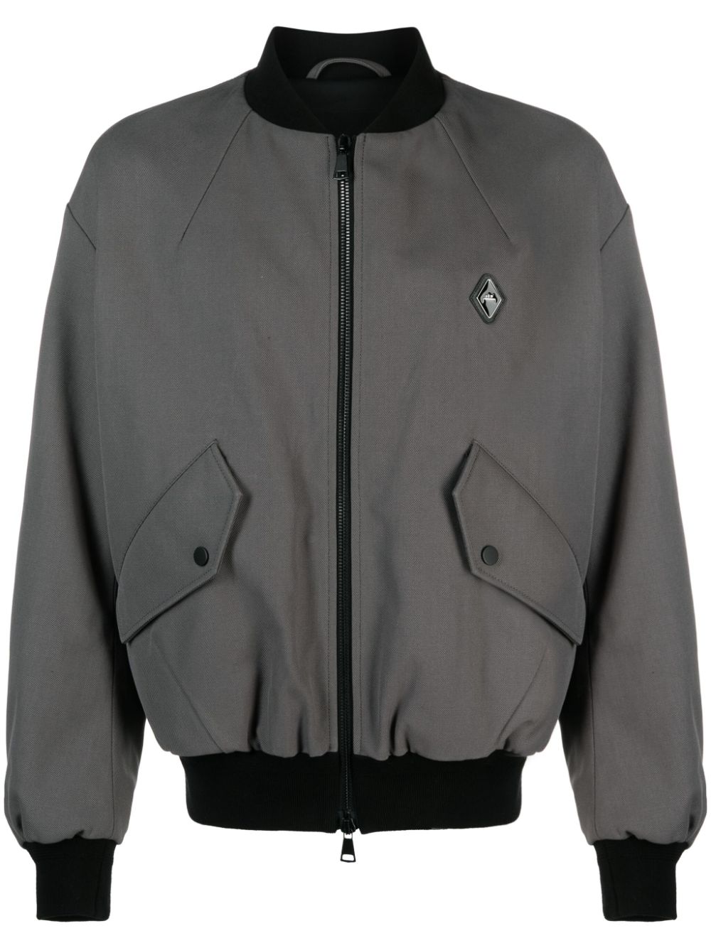 A-COLD-WALL* panelled cotton bomber jacket - Black von A-COLD-WALL*