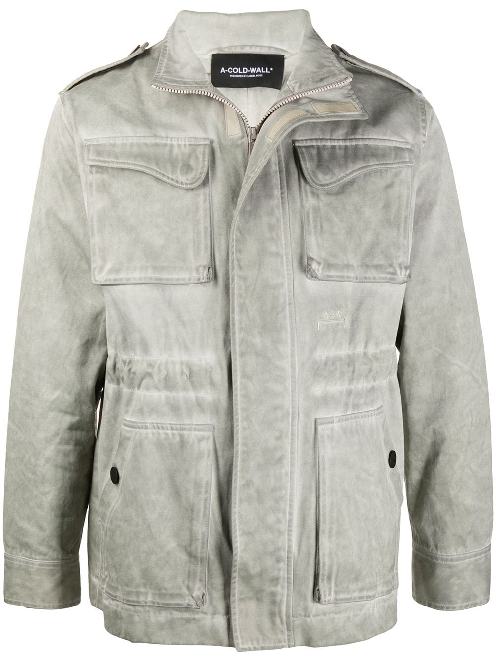 A-COLD-WALL* single-breasted utility jacket - Grey von A-COLD-WALL*