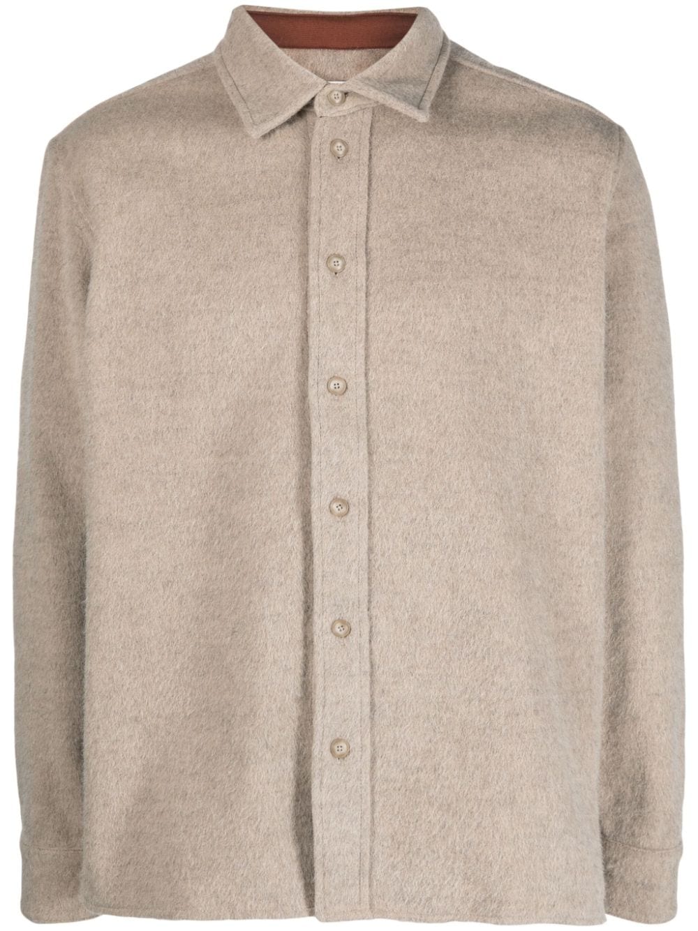 A Kind of Guise Dullu wool blend shirt - Neutrals von A Kind of Guise