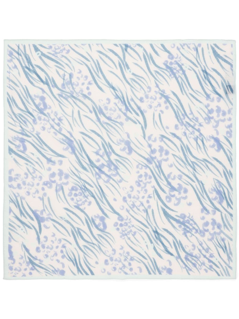 A Kind of Guise watercolour-print cotton scarf - Blue von A Kind of Guise